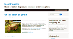 Desktop Screenshot of idee-shopping.net